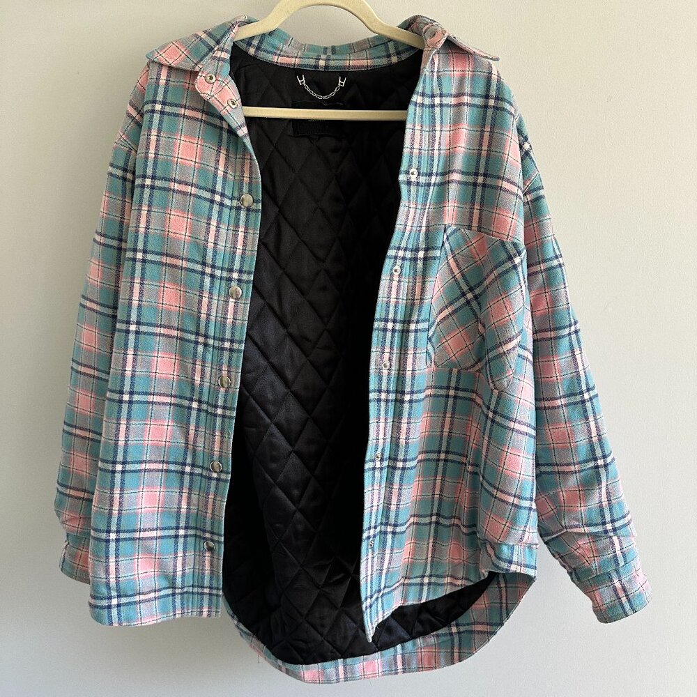 Rachel Comey wind insulated/quilted flannel shirt